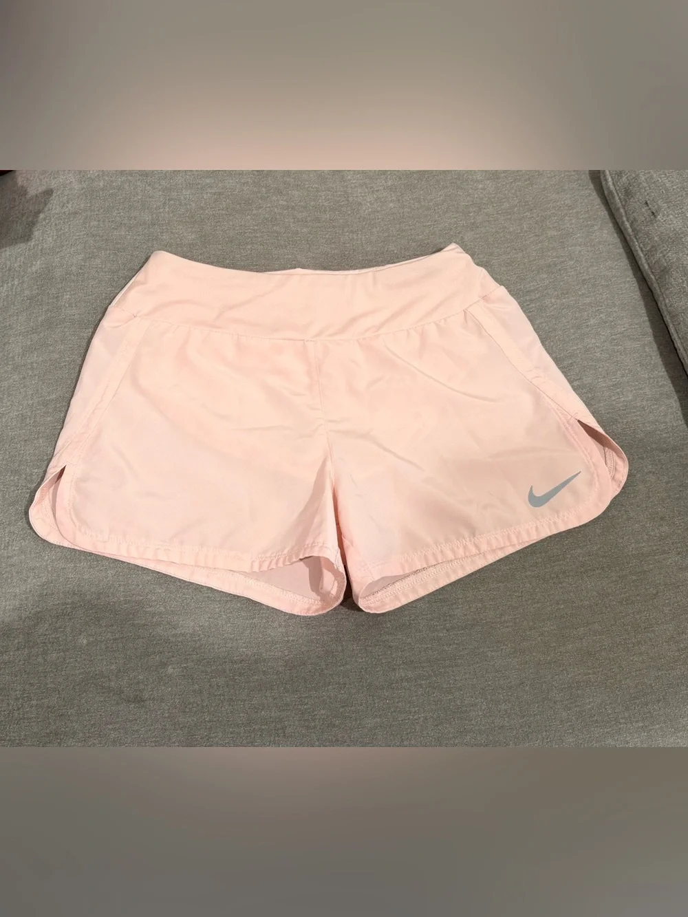 Nike Women’s Light Pink Athletic Running Shorts
